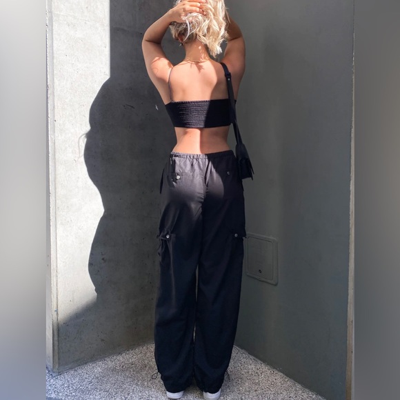 NWT Free People FP One Athena Scallop Lace Bralette in Black - Picture 10 of 12